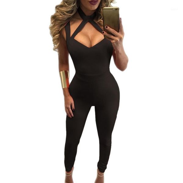 2020 summer sleeveless halter bandage v-neck bodycon rompers overalls slim club party hollow out tunic skinny new jumpsuits1, Black;white
2020 summer sleeveless halter bandage v-neck bodycon rompers overalls slim club party hollow out tunic skinny new jumpsuits1, Black;white