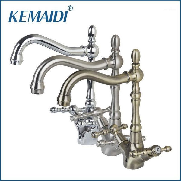 bathroom sink faucets kemaidi solid brass faucets,mixers &taps swivel and cold mixer tap dual handles faucet deck mounted mixer1
bathroom sink faucets kemaidi solid brass faucets,mixers &taps swivel and cold mixer tap dual handles faucet deck mounted mixer1
