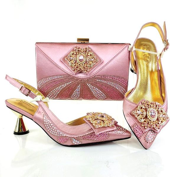 pink style women pumps with rhinestone decoration african dress shoes match handbag set mm1113,heel 7cm, Black
pink style women pumps with rhinestone decoration african dress shoes match handbag set mm1113,heel 7cm, Black