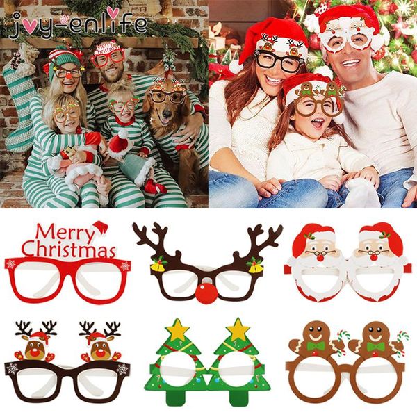 2020 new 9pcs christmas glasses santa claus snowman snowflake tree elk paper glasses party p props 2020 christmas decoration for home
2020 new 9pcs christmas glasses santa claus snowman snowflake tree elk paper glasses party p props 2020 christmas decoration for home