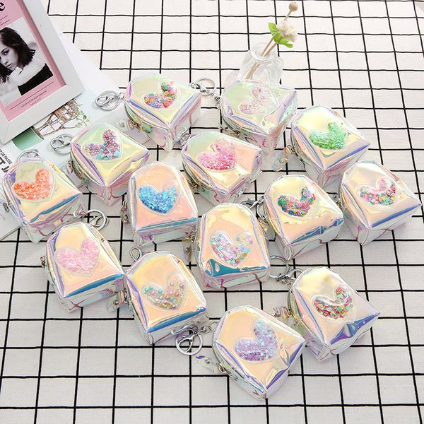 11 colors mini laser love coin purse girls cute backpack-shaped zipper with key ring coin bag compact portable flash wallet bh1921 wcy
11 colors mini laser love coin purse girls cute backpack-shaped zipper with key ring coin bag compact portable flash wallet bh1921 wcy
