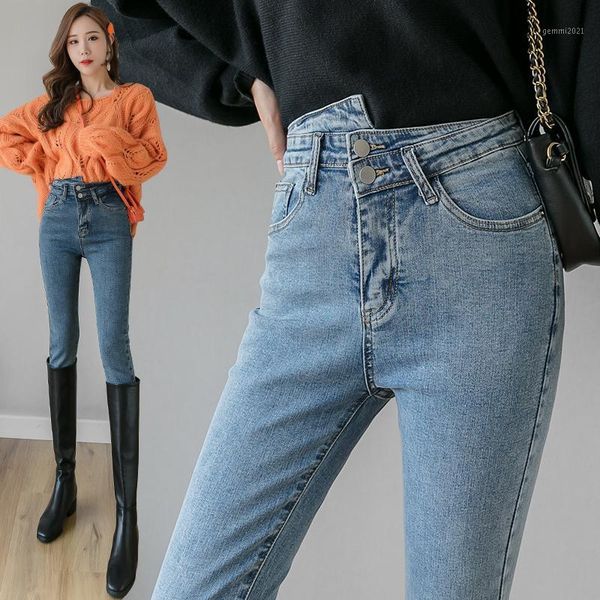 women's jeans female pencil pants high show thin waist han edition cultivate one's morality tight stretch leggings1, Blue
women's jeans female pencil pants high show thin waist han edition cultivate one's morality tight stretch leggings1, Blue