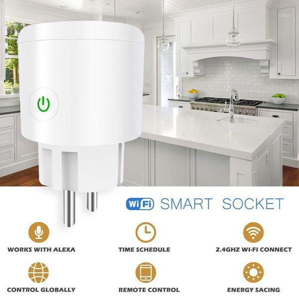eu plug wifi socket smart phone timing outlet switch remote control for alexa for google home iftfor ai speaker1
eu plug wifi socket smart phone timing outlet switch remote control for alexa for google home iftfor ai speaker1