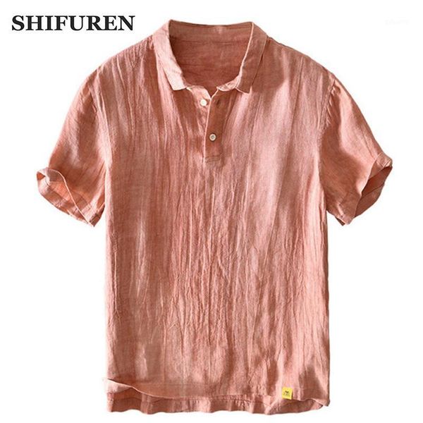 shifuren mens summer thin breathable 100% linen short sleeve shirts causal male social shirts masculina camisas hombre1, White;black
shifuren mens summer thin breathable 100% linen short sleeve shirts causal male social shirts masculina camisas hombre1, White;black