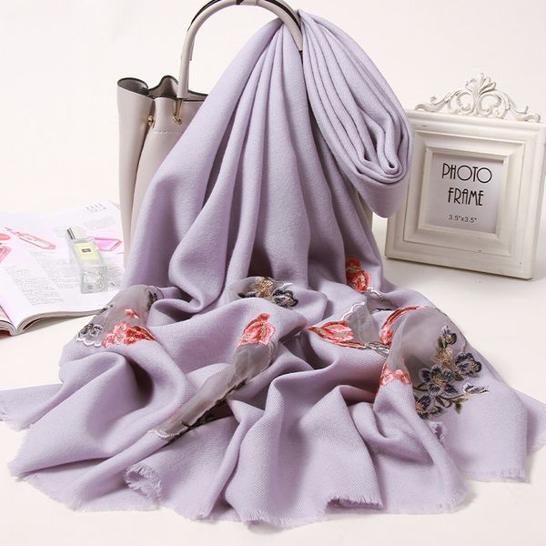 ladies 100% wool embroidered women's wedding shawls and bridal wrappers bridesmaid pashmina winter scarves foulard femme hiver vqt2, Blue;gray
ladies 100% wool embroidered women's wedding shawls and bridal wrappers bridesmaid pashmina winter scarves foulard femme hiver vqt2, Blue;gray