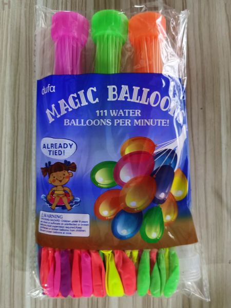 summer outdoor water fight water balloon for kid entertainment toy multi color both boy and girl 1set=3beam=111pcs
summer outdoor water fight water balloon for kid entertainment toy multi color both boy and girl 1set=3beam=111pcs