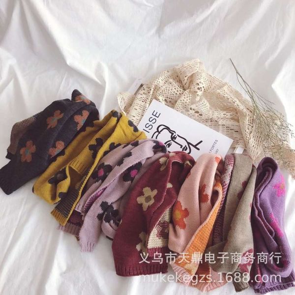 children's flower korean knitting scarf colorful cover, versatile in autumn and winter, warm baby's wool neck 85kq, Red;brown
children's flower korean knitting scarf colorful cover, versatile in autumn and winter, warm baby's wool neck 85kq, Red;brown