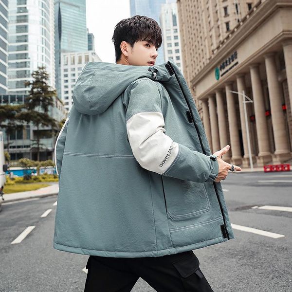 winter 2020 new european and american down jacket men's thickened guochao loose warm hooded middle aged men's work coat, Black
winter 2020 new european and american down jacket men's thickened guochao loose warm hooded middle aged men's work coat, Black