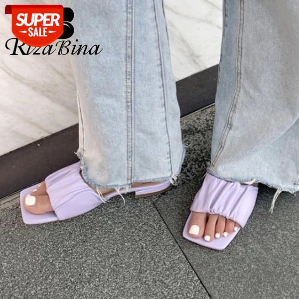 rizabina women shoes open toe flat heel real leather sandals slip on shoes casual outdoor slippers footwear size 34-42 #6d5s, Black
rizabina women shoes open toe flat heel real leather sandals slip on shoes casual outdoor slippers footwear size 34-42 #6d5s, Black