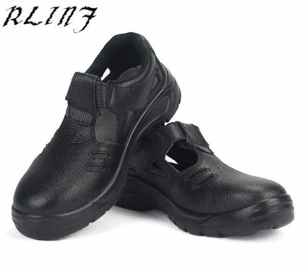 rlinf summer breathable leather sandals steel toe cap insulation anti-smashing anti-piercing protective shoes1, Black
rlinf summer breathable leather sandals steel toe cap insulation anti-smashing anti-piercing protective shoes1, Black