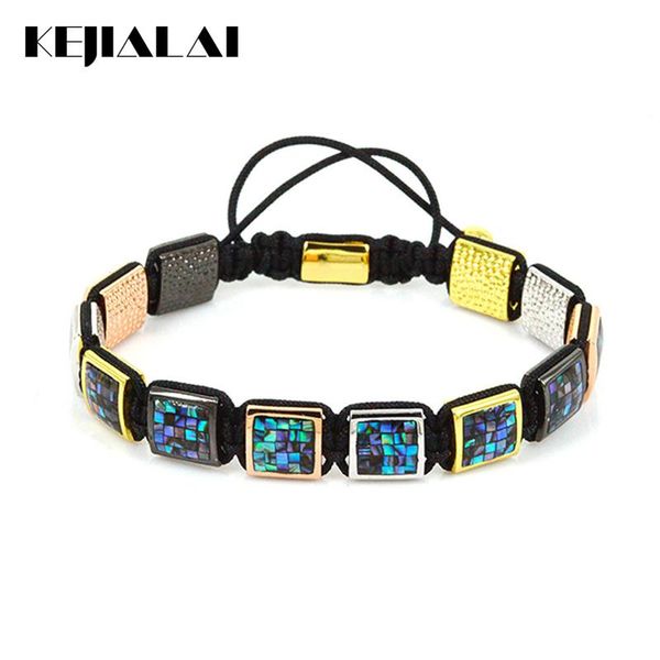 charm bracelets shell square beads macrame bracelet fashion instagram men black jewelry gift, Golden;silver
charm bracelets shell square beads macrame bracelet fashion instagram men black jewelry gift, Golden;silver