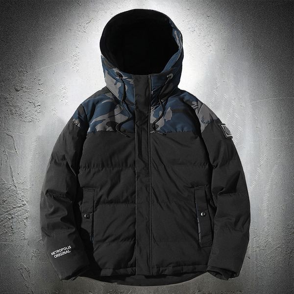 puffer men's camouflage japanese bubble wear winter outdoor male jacket streetwear thick coat, Black
puffer men's camouflage japanese bubble wear winter outdoor male jacket streetwear thick coat, Black