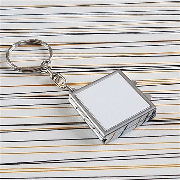 two sided car key chain make up mirror sublimation blanks ring metal materials buckle p printing heat transfer print 3 2hh b2 
two sided car key chain make up mirror sublimation blanks ring metal materials buckle p printing heat transfer print 3 2hh b2