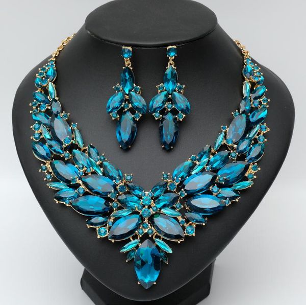 new luxury statement chunky bib necklaces earrings bridal wedding costume jewelry sets accessories for bride women gifts, Silver
new luxury statement chunky bib necklaces earrings bridal wedding costume jewelry sets accessories for bride women gifts, Silver