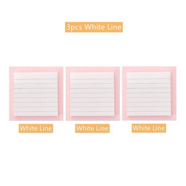 3pcs planner memo pad sticky note функция пустая линия сетка клей для списка наклейки офисная школа ноутбук fm918 wmteso
3pcs planner memo pad sticky note функция пустая линия сетка клей для списка наклейки офисная школа ноутбук fm918 wmteso