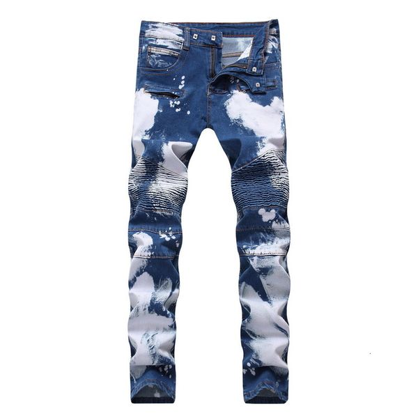 2021 new denim designer for men bike jeans straight stretch oversize 28-38 40 42 spring winter hip hop punk streetwear 9shk, Blue
2021 new denim designer for men bike jeans straight stretch oversize 28-38 40 42 spring winter hip hop punk streetwear 9shk, Blue