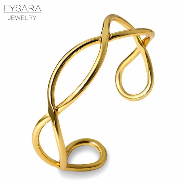 fysara hollow wave cross bracelets bangle european designer wire cuff bracelet wire pulseras for women wedding jewelry sqcnvu, Black 
fysara hollow wave cross bracelets bangle european designer wire cuff bracelet wire pulseras for women wedding jewelry sqcnvu, Black