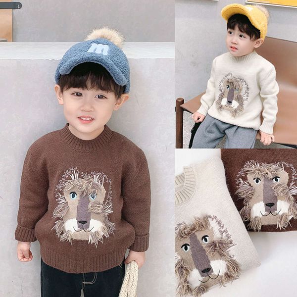 boys sweater winter fashion cartoon lion comfortable t-shirt children's warm ib103, Blue
boys sweater winter fashion cartoon lion comfortable t-shirt children's warm ib103, Blue
