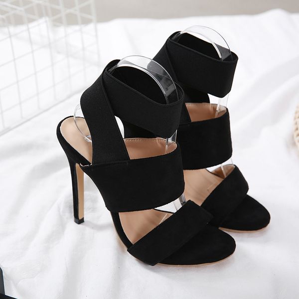 2021 new elegant stylish stilettos women's sandals suede open-toed party shoes ladies dy4t, Black
2021 new elegant stylish stilettos women's sandals suede open-toed party shoes ladies dy4t, Black