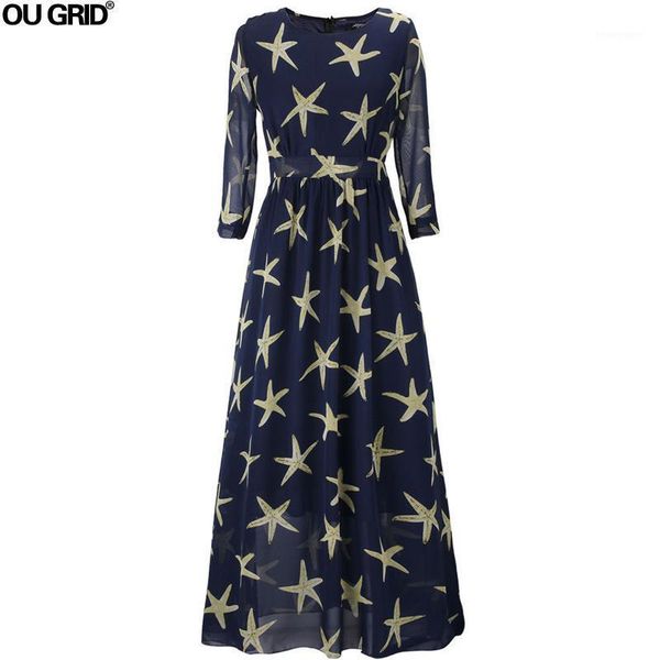 casual dresses autumn print arrivals three quarter sleeve o-neck women chiffon dress fashion maxi long large size 6xl1, Black;gray
casual dresses autumn print arrivals three quarter sleeve o-neck women chiffon dress fashion maxi long large size 6xl1, Black;gray