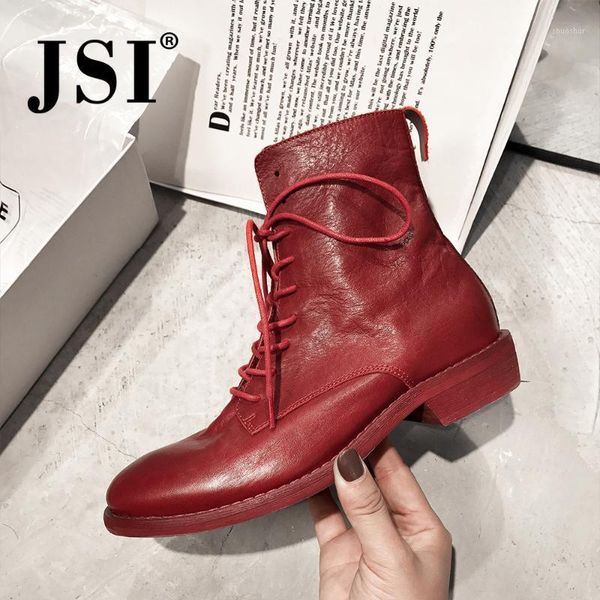 boots jsi lace-up winter motorcycle genuine leather women round toe gothic punk med heel ankle boot shoes jo2771, Black
boots jsi lace-up winter motorcycle genuine leather women round toe gothic punk med heel ankle boot shoes jo2771, Black