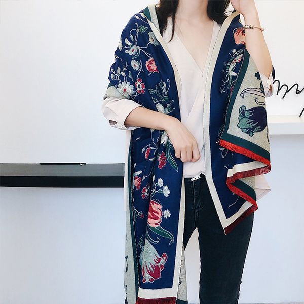 autumn and winter new style cashmere scarves brand version versatile long warm bib summer air conditioning room shawl woman klwe, Blue;gray
autumn and winter new style cashmere scarves brand version versatile long warm bib summer air conditioning room shawl woman klwe, Blue;gray