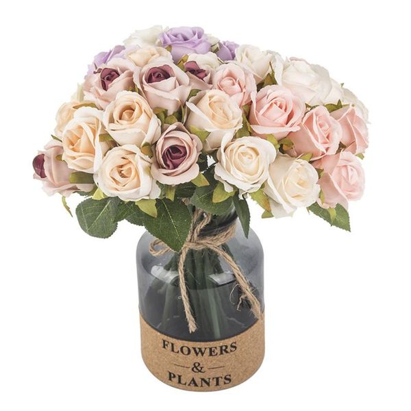 12heads /lot artificial rose flowers wedding bouquet bride's bouquet holding bunch of rose home decoration wedding party decor
12heads /lot artificial rose flowers wedding bouquet bride's bouquet holding bunch of rose home decoration wedding party decor