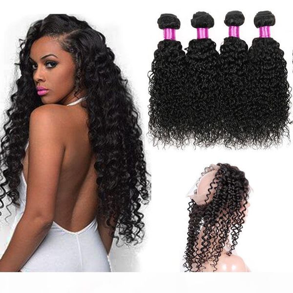pre plucked 360 lace frontal peruvian indian malaysian brazilian virgin kinky curly hair 360 frontal with bundles curly human hair extension, Black
pre plucked 360 lace frontal peruvian indian malaysian brazilian virgin kinky curly hair 360 frontal with bundles curly human hair extension, Black