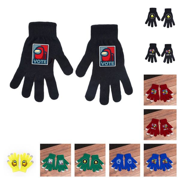 game among us touch screen gloves warm winter knitted gloves men women mittens full five fingers glove telefingers gloves dhl e120801, White
game among us touch screen gloves warm winter knitted gloves men women mittens full five fingers glove telefingers gloves dhl e120801, White