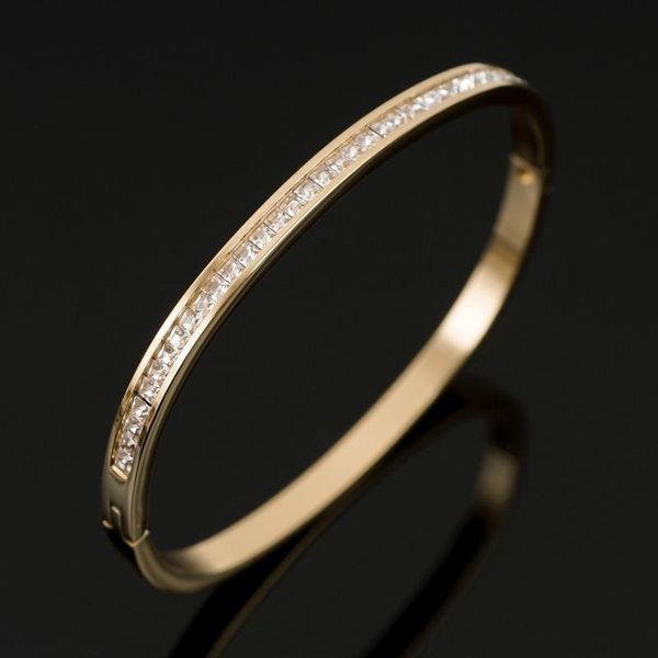 bangle luxury square crystal stainless steel bangles bracelets for women friends gifts fashion couple wedding party jewelry, Black
bangle luxury square crystal stainless steel bangles bracelets for women friends gifts fashion couple wedding party jewelry, Black