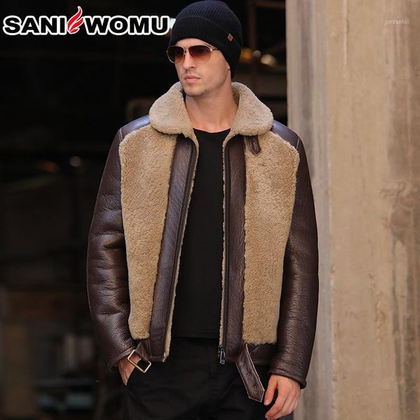 thicken real sheepskin coat men winter warm brown fur clothing new genuine leather natural sheepskin leather outwear1, Black
thicken real sheepskin coat men winter warm brown fur clothing new genuine leather natural sheepskin leather outwear1, Black
