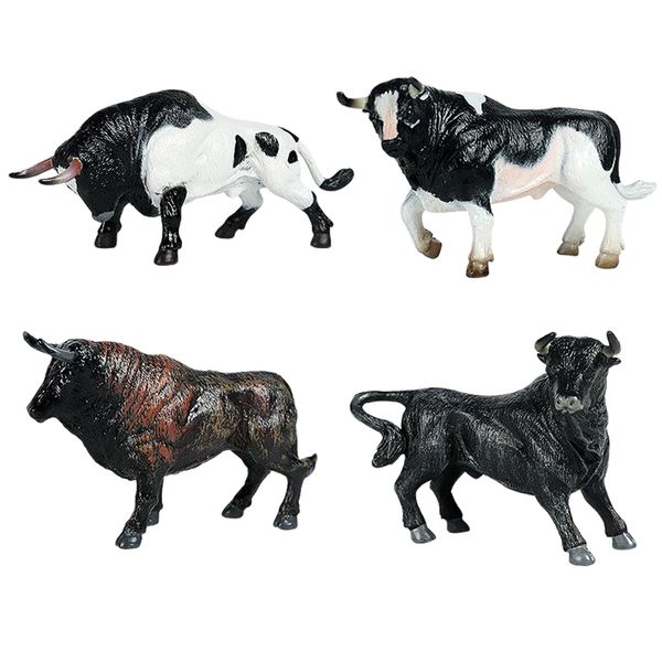 4pieces figurine simulated realistic cow figurines for collection science educational props
4pieces figurine simulated realistic cow figurines for collection science educational props