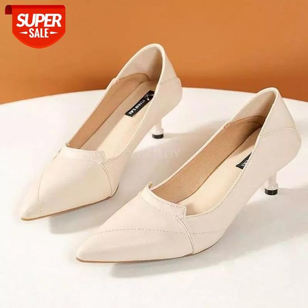women leather heels pumps fashion pointed toe slip on high heel office casual daily shoes soft cozy zapatilla mujer #ya7o, Black
women leather heels pumps fashion pointed toe slip on high heel office casual daily shoes soft cozy zapatilla mujer #ya7o, Black