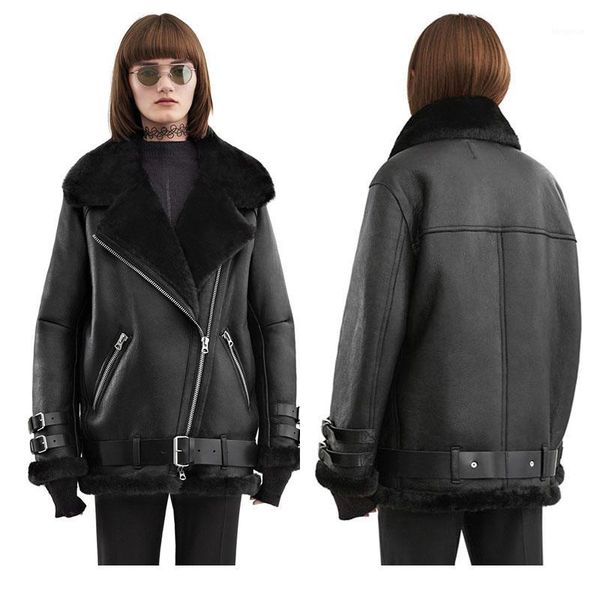 natural real sheep fur coat women winter geniune leather jacket double-faced fur parka sheepskin coats thick warm clothing1, Black
natural real sheep fur coat women winter geniune leather jacket double-faced fur parka sheepskin coats thick warm clothing1, Black