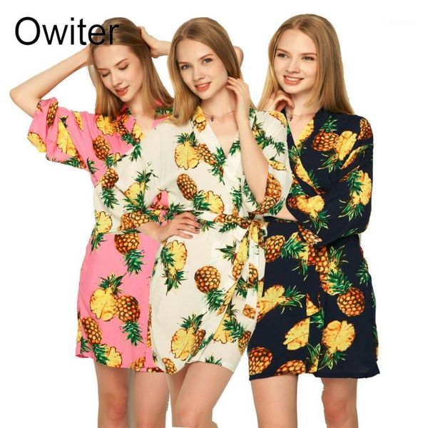 owiter cotton pineapple floral robe women bride robe gown wedding kimono lingerie bridesmaid clothes 2019 dress1, Black;red
owiter cotton pineapple floral robe women bride robe gown wedding kimono lingerie bridesmaid clothes 2019 dress1, Black;red