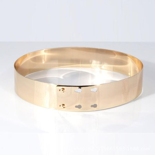 women punk full metal mirror skinny waist belt 2020 metallic gold plate 3cm wide chains lady ceinture sashes for dresses sd19, Black;brown
women punk full metal mirror skinny waist belt 2020 metallic gold plate 3cm wide chains lady ceinture sashes for dresses sd19, Black;brown
