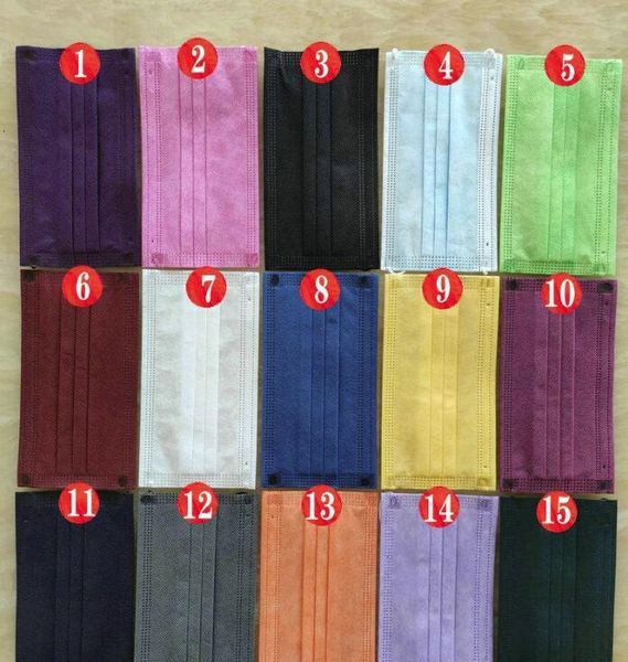 disposable 12 colors fashion face 3 layers mask protective non-woven anti-dust kids mascarilla masc
disposable 12 colors fashion face 3 layers mask protective non-woven anti-dust kids mascarilla masc