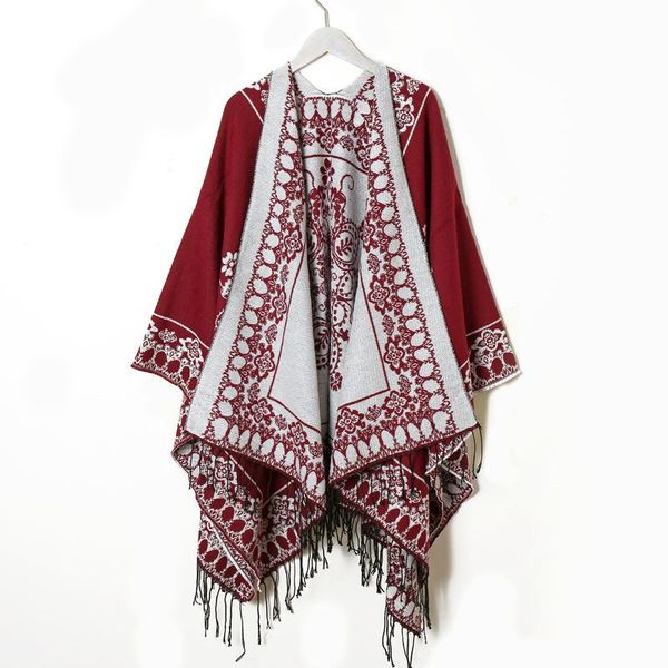 scarves poncho cape korean style shawl long thick bufanda warmth tassel scarf autumn and winter ladies artificial cashmere, Blue;gray
scarves poncho cape korean style shawl long thick bufanda warmth tassel scarf autumn and winter ladies artificial cashmere, Blue;gray