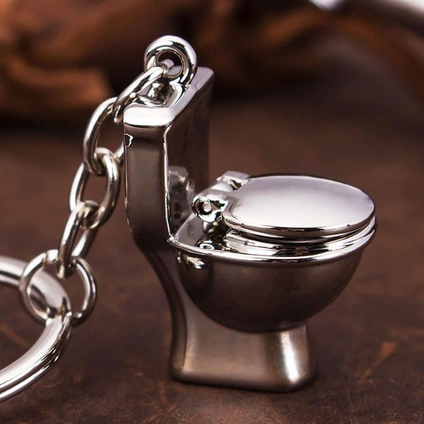 creative toilet pendant metal car man keyring keychain advertising lettering gift, Silver
creative toilet pendant metal car man keyring keychain advertising lettering gift, Silver