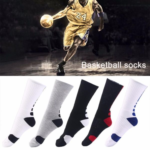 men's socks 1pair men professional basketball breathable thickening outdoor sports athletic sport cycling elastic in stock, Black
men's socks 1pair men professional basketball breathable thickening outdoor sports athletic sport cycling elastic in stock, Black
