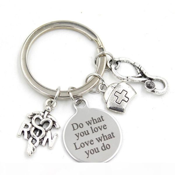 new arrival stainless steel jewelry rn nurse keychain keyring nurse gifts for men women key ring, Slivery;golden
new arrival stainless steel jewelry rn nurse keychain keyring nurse gifts for men women key ring, Slivery;golden