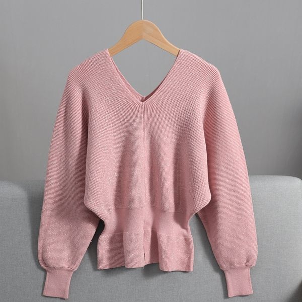 2021 new glitter v neck women autumn winter warm pullover jumper fashion batwing sleeve female sweater jc0g, White;black
2021 new glitter v neck women autumn winter warm pullover jumper fashion batwing sleeve female sweater jc0g, White;black