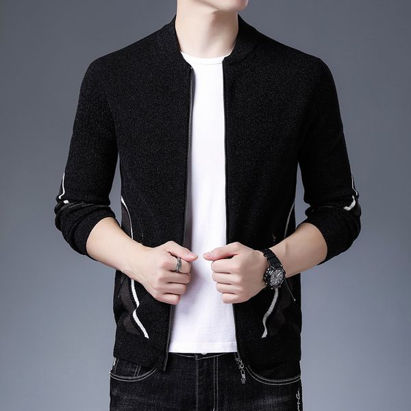 fashion trend 2020 winter new simple versatile jacket for young and middle-aged men, Black;brown
fashion trend 2020 winter new simple versatile jacket for young and middle-aged men, Black;brown