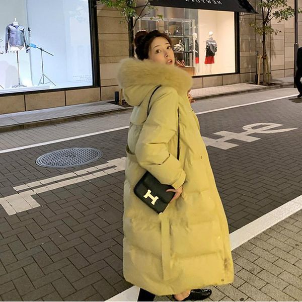 women's down jacket woman coat real fur collar female jacket winter hooded parkas long women jackets abrigo mujer pph12251, Black
women's down jacket woman coat real fur collar female jacket winter hooded parkas long women jackets abrigo mujer pph12251, Black