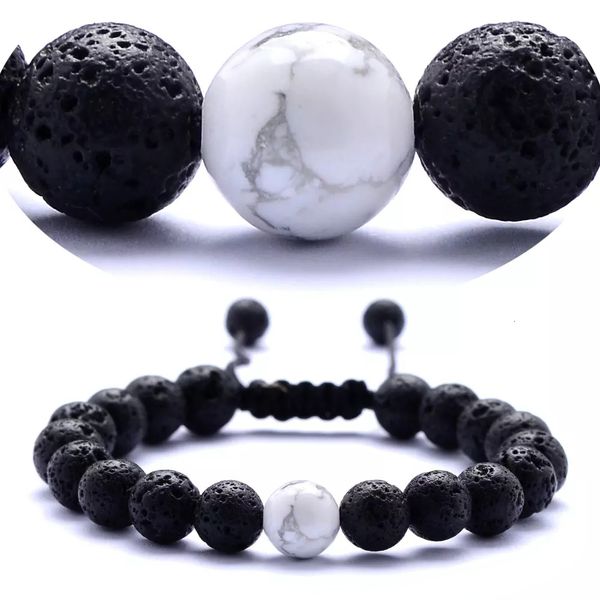lava tiger's 8mm turquoise natural eye black woven vaolcano stone aromatherapy essential oil diffuser bracelet
lava tiger's 8mm turquoise natural eye black woven vaolcano stone aromatherapy essential oil diffuser bracelet