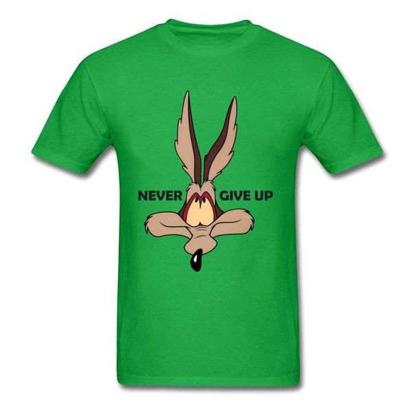 fox wolf tees men green tshirt coyote never give up funny t shirt latest cartoon print t-shirts cotton team clothes custom, White;black
fox wolf tees men green tshirt coyote never give up funny t shirt latest cartoon print t-shirts cotton team clothes custom, White;black