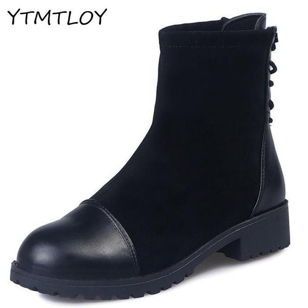 classics fashion women autumn ankle boots solid vintage short boots round toe winter shoes plus size 35-43, Black
classics fashion women autumn ankle boots solid vintage short boots round toe winter shoes plus size 35-43, Black