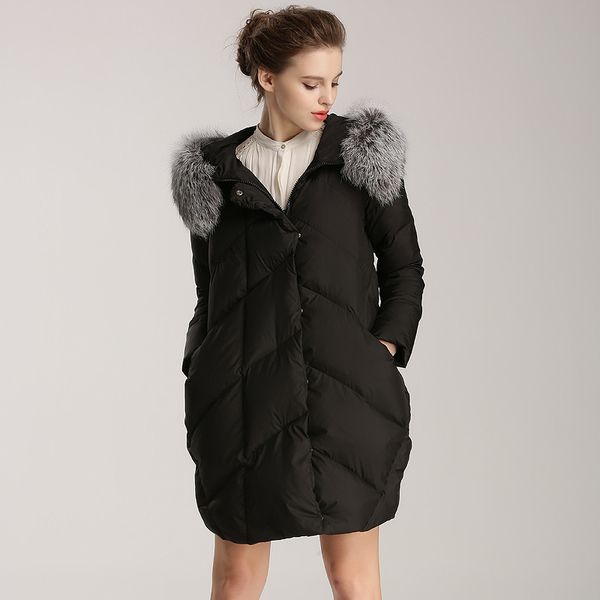 2021 new casacos moda feminina para baixo gola pele raposa com capuz inverno feminino parka acolchoado senhoras casaco de v7e8, Black
2021 new casacos moda feminina para baixo gola pele raposa com capuz inverno feminino parka acolchoado senhoras casaco de v7e8, Black