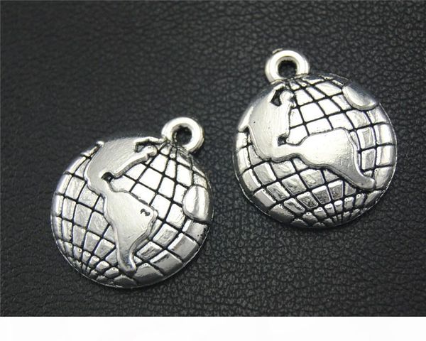 8pcs antique sliver bronze earth globes of the world charm jewelry making diy handmade craft 20x16.5mm a1768 a2281, Blue;slivery
8pcs antique sliver bronze earth globes of the world charm jewelry making diy handmade craft 20x16.5mm a1768 a2281, Blue;slivery