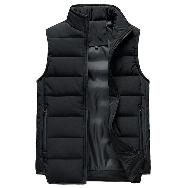 2020 new autumn winter solid colour men warm and velvet thick cotton jacket waistcoat waistcoat vest, Black;white
2020 new autumn winter solid colour men warm and velvet thick cotton jacket waistcoat waistcoat vest, Black;white